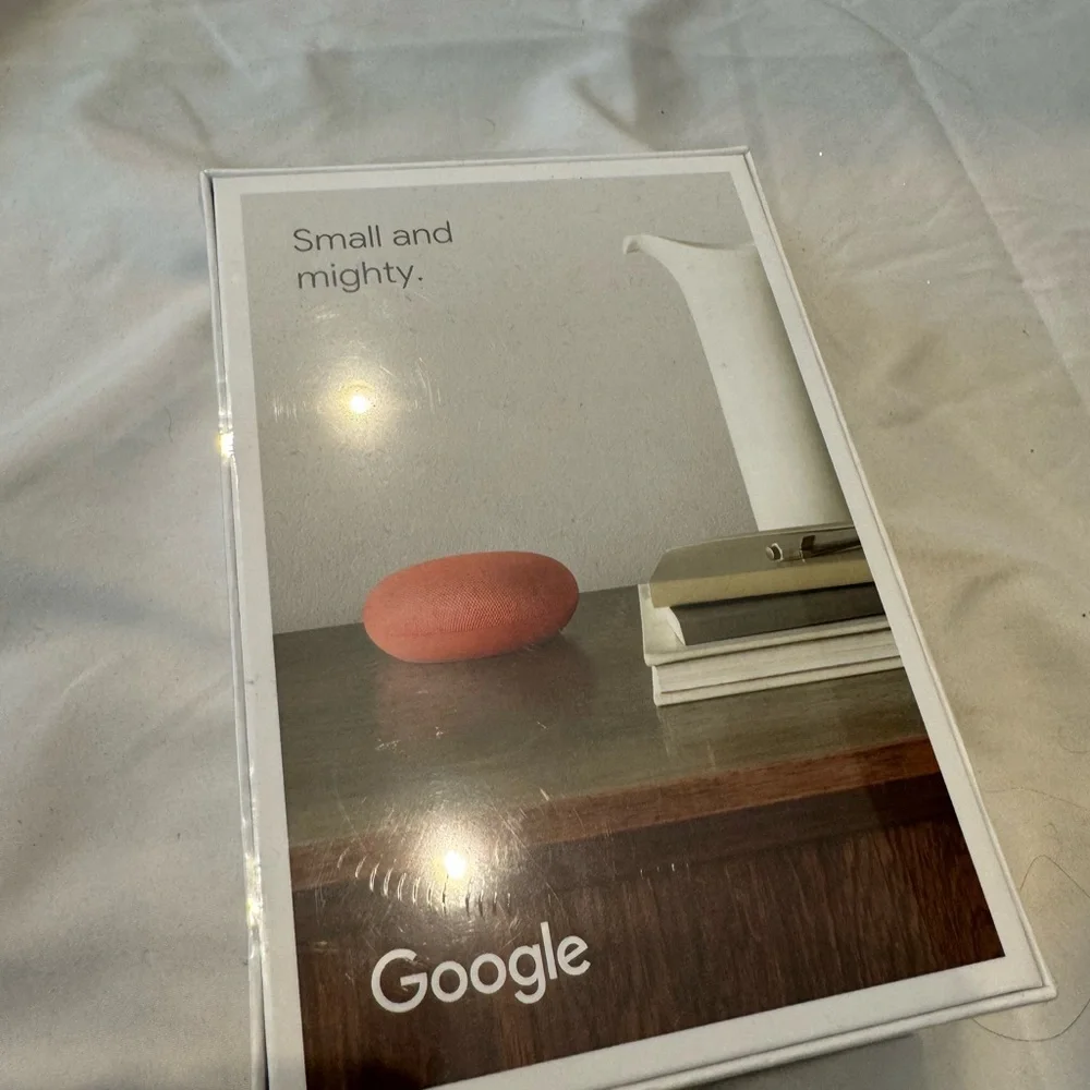 Google nest mini, google home never opened
